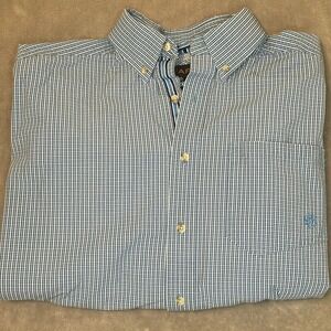 Ariat Pro Series Long Sleeve Button Down Shirt  Geometric Print Mens Large